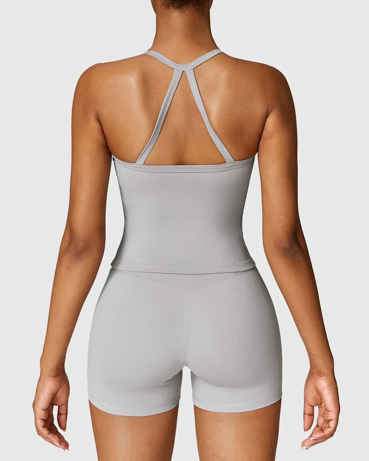 SEAMLESS SHORTS & TANK TOP