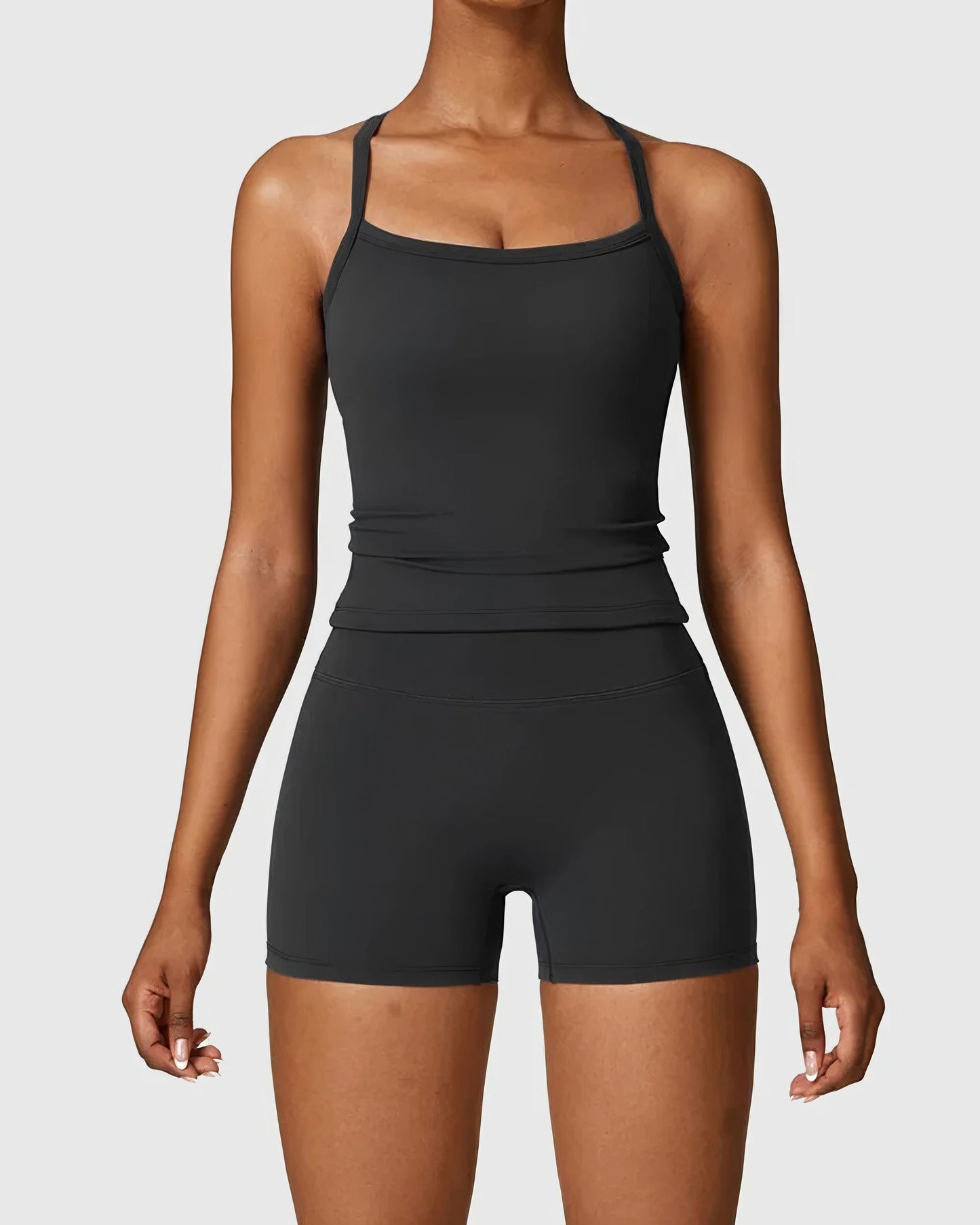 SEAMLESS SHORTS & TANK TOP